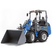 Compact wheel loader for Earth Moving Equipment Services Abu Dhabi at construction sites