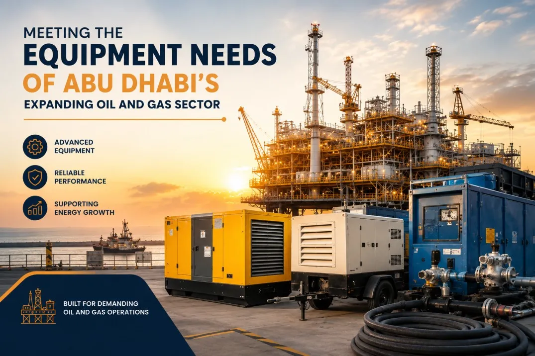 Advanced oil and gas equipment rental Abu Dhabi supporting drilling and offshore energy operations