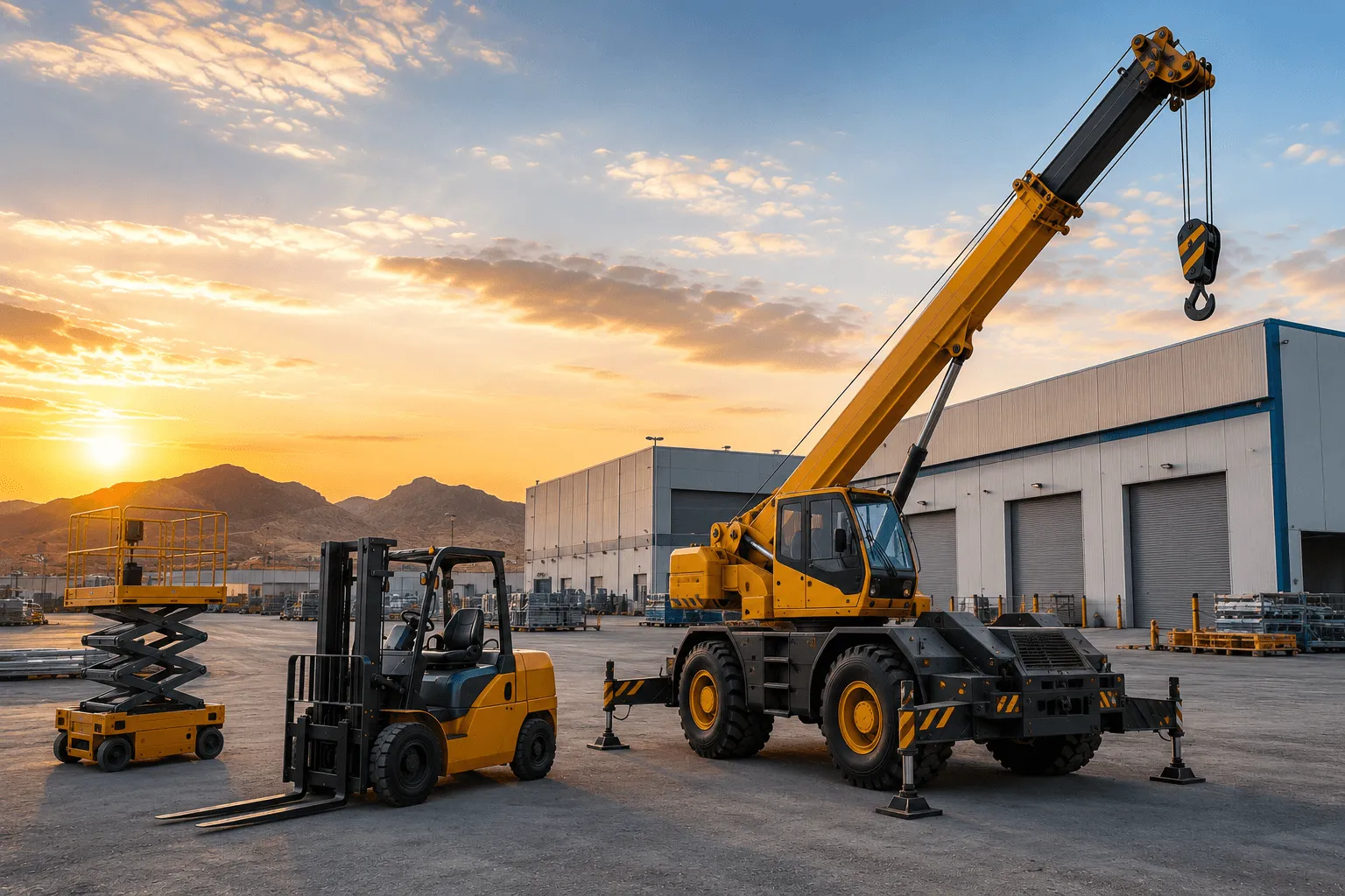Lifting Equipment Rental in Abu Dhabi