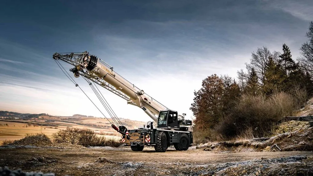 Certified Rough Terrain Crane Rental in Abu Dhabi for Heavy Lifting Projects Certified rough terrain crane rental in Abu Dhabi with heavy duty rough terrain crane for off road lifting operations