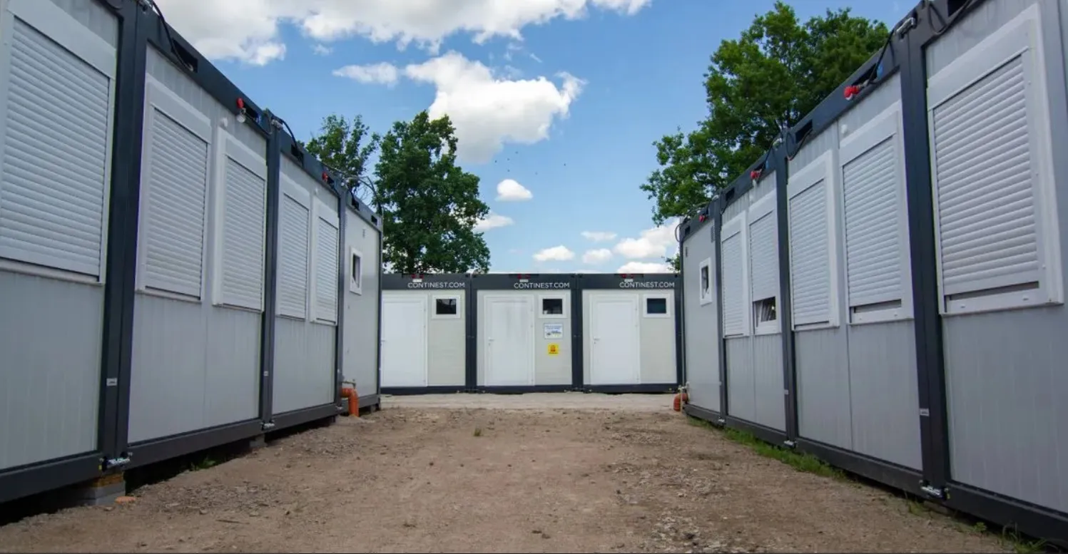 Modern modular units and containers used for Portable Cabin Rental Abu Dhabi